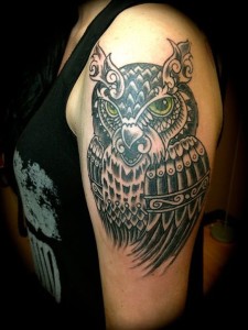 owl tattoo