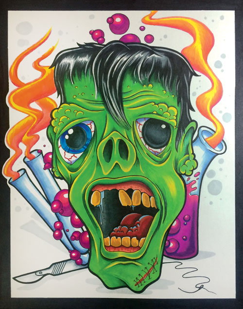 11″ x 14″ Ghoul Print