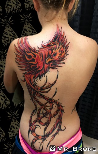 Phoenix Backpiece