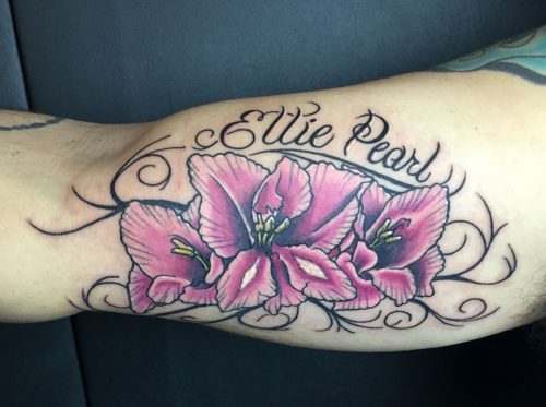 Ellie Name Tattoo Designs