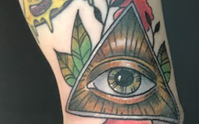 Rad eye of province piece on the infamous Zack  #broketattoos  #ink  #viciousinksh  #tattoo  #michigantattooer #eyeofprovince #inked #tattoos #