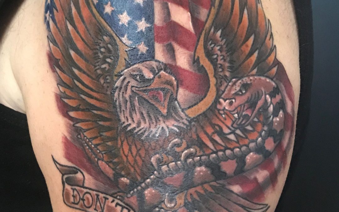 Making America tattoos great again with Scott last week.
