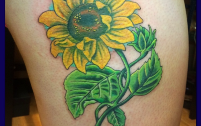 Sunflower thigh piece